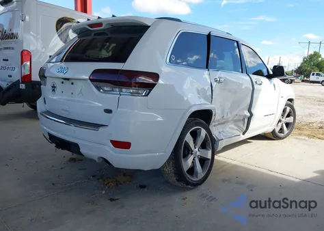 2014 Jeep Grand Cherokee Overland z USA, uszkodzony, nr VIN 1C4RJECT2EC329957